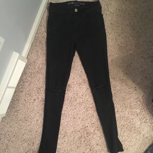 High-rise jegging
